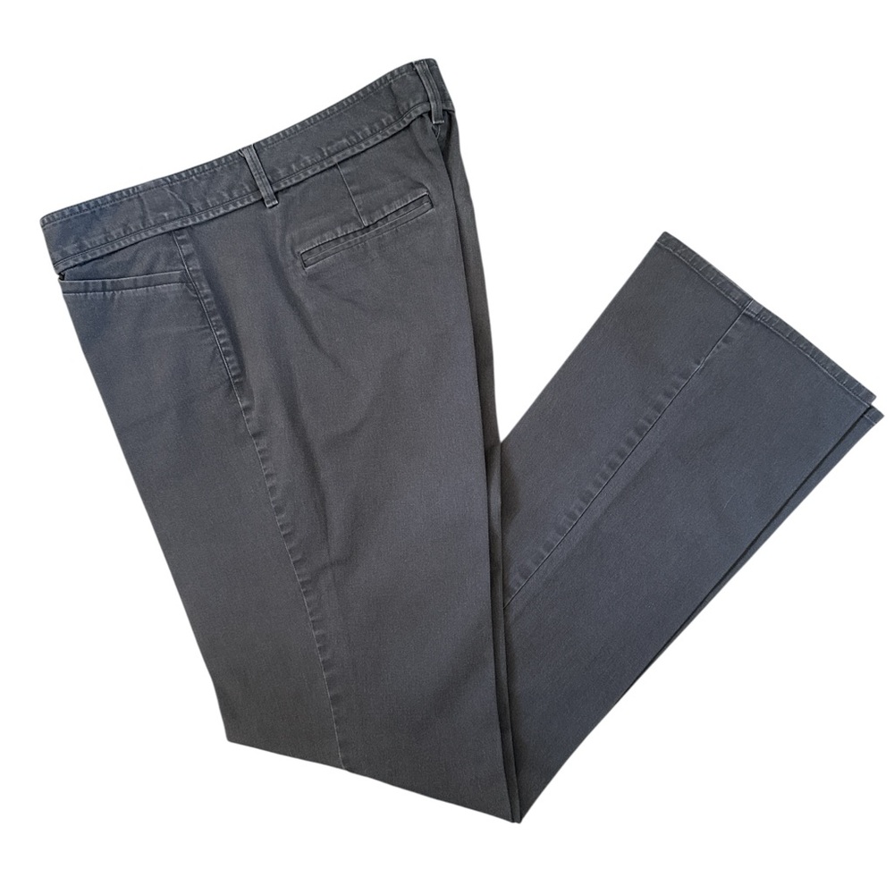 LOFT Women’s Size 10 Grey Straight Leg Trouser Pant